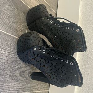 Jeffery Campbell Summer Daisy Booties
